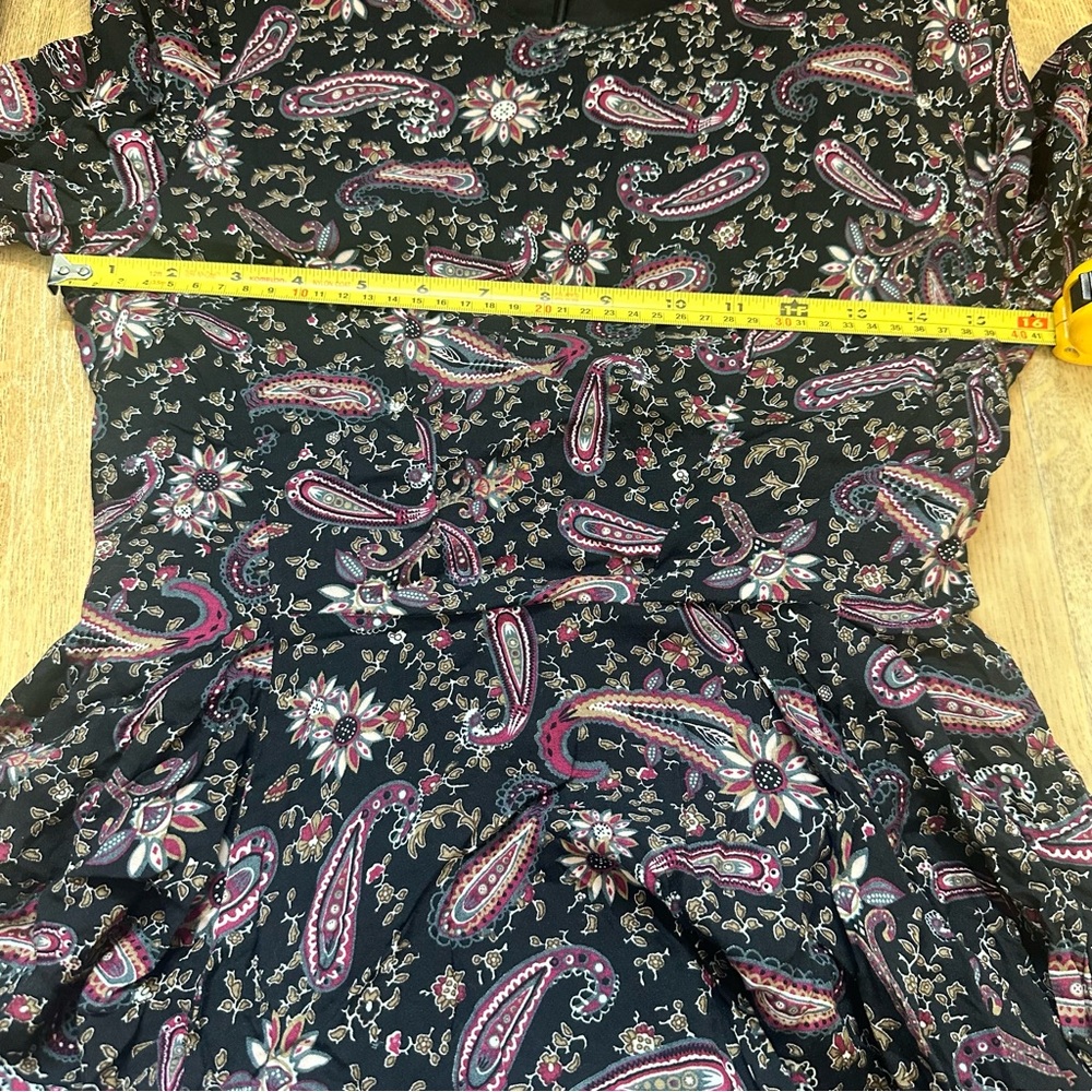 NWT Miami for Francesca's Paisley Print Swing Dress Size Small - Picture 8 of 10